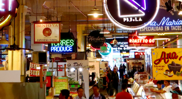 Grand Central Market in Los Angeles